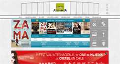 Desktop Screenshot of centroartealameda.cl